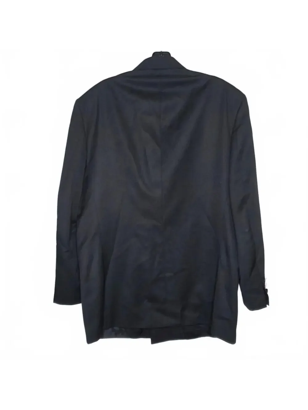 Vintage Oscar de la Renta Black Double Breasted Blazer Size 41R Brass Buttons